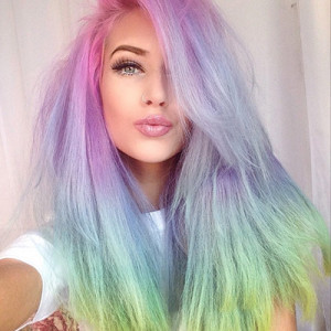 rainbow-hair